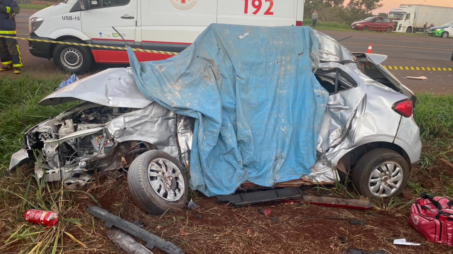 Tragédia na rodovia Grave acidente na BR 369 mata casal em Corbélia