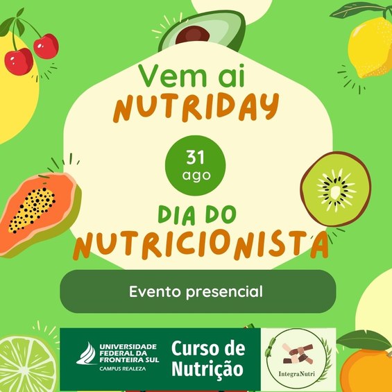 Dia do Nutricionista é celebrado evento acadêmico na UFFS de